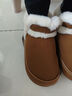 俞兆林（YUZHAOLIN）棉拖鞋女室内包跟厚底保暖毛绒棉鞋雪地靴 YO511 实拍图
