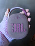 JBL CLIP4 无线音乐盒四代 蓝牙便携音箱低音炮 户外音箱 迷你音响 IP67防尘防水 一体式 桃花粉 实拍图