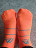 瑞尔士专业跑步袜运动袜户外徒步男女透气越野跑防滑篮球吸汗马拉松中筒 【中筒】橙色薄款 大码(39-44码) 实拍图
