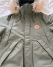 Teenie Weenie Men小熊男装羽绒服冬季衬衫式羽绒服保暖外套外套男 军绿色 XL (180) 实拍图