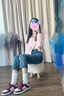 回力女鞋板鞋女2025夏季新款时尚韩版百搭学生休闲厚底皮面小白鞋子 酒红色 36 实拍图