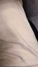 无印良品（MUJI）女式 木棉混灯芯绒抽褶宽版裤 裤子女款秋冬款休闲裤长裤冬季 象牙色 S （155/62A） 实拍图