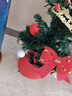 酷依宝圣诞树2025新款家用小型桌面摆件diy材料包装饰品圣诞节ins风装饰 实拍图