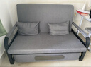 楠姝【顺丰入户】沙发床一体两用小户型布艺单人实木双人折叠沙发床 【1.58m普通款】5cm海绵+2cm乳胶 实拍图