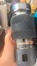 飞利浦（PHILIPS）烧水杯便捷式屏显玻璃养生杯电热水杯居家旅行专用保温杯支持定制 【1杯4煮】养生杯-枪灰色400ml 实拍图