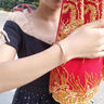 新新精艺结婚红伞婚伞红色雨伞结婚新娘伞蕾丝结婚礼物婚庆用品 实拍图