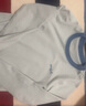 马骑顿童装绵绵绒儿童保暖内衣套装秋冬男童睡衣女童宝宝秋衣秋裤棉毛衫 浅灰 绵绵绒 （0526） 150 (身高135-144cm 体重65-75斤) 实拍图