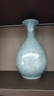 傲世景德镇陶瓷器仿古中式花瓶工艺品客厅摆件艺术品玄关博古架装饰品 仿古裂纹玉壶春+底座+证书 实拍图