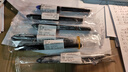 三菱（uni）UB-205高科技走珠笔直液式 0.5mm太空抗压签字笔学生考试水笔防漏墨 蓝色 1支装 实拍图