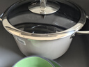 WMF 德国福腾宝原装进口奈彩米蒸奶锅套装汤锅燃气电磁炉通用无涂层 奈彩米2件套（白色22+18） 22cm 实拍图