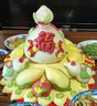 美联升寿桃馒头山东胶东花饽饽糕点老人寿包祝寿生日礼盒传统寿桃蛋糕 福禄寿 实拍图