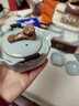 宁不凡（NINGBUFAN） 办公旅行茶具套装汝窑便携快客杯一壶二杯功夫茶具带过滤开片 一壶两杯+旅行包 实拍图