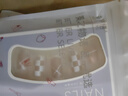 美肤语美甲贴片穿戴甲(清新绿山茶花)中长款假指甲果冻胶带工具MF8597 实拍图