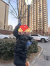 高梵黑金儿童鹅绒服4.0旗舰新款男女童短款连帽鹅绒面包服 黑色 130  实拍图