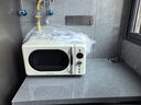 格兰仕（Galanz）格兰仕微波炉不锈钢微烤一体900W23L变频一级能效彩膜旋钮款烤箱 【25热销新品】700瓦20升一级能效 实拍图