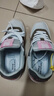 574运动鞋女2025新款百搭学生休闲跑步鞋轻便透气软底n字鞋子阿甘 白灰粉 39 实拍图