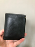 ANDSEEYOU品牌 钱包男 时尚短款手拿包 二折真皮钱夹 复古头层牛皮手工零钱包 竖款迷你小皮夹 黑色牛皮 实拍图
