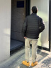 波司登（BOSIDENG）25年新款短款轻薄羽绒服男90绒户外野营登山旅游外套B250131005 黑色8056-25-经典极简风 M 175/96A 实拍图
