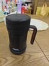 膳魔师（THERMOS）保温杯男女茶杯茶水分离办公室不锈钢水杯团购定制毕业礼物TCMF 黑色 500ml 实拍图