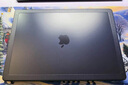 INCASEEdge保护壳适用于24/23年苹果MacBook Pro14英寸M4/M3新款笔记本电脑保护套便携保护壳透明黑色 实拍图