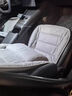 梦选汽车加热坐垫背靠一体石墨烯速热车载冬季座椅加热垫毛绒保暖通用 灰色双座-石墨烯速热-三档可调 【12V24V通用】久坐屁股不疼只能恒温加热坐垫 实拍图