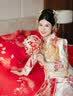 秀禾世家秀禾服新娘2026新款敬酒礼服嫁衣结婚红金龙凤褂凤冠霞陂婚礼632 「新中式」N-632 S (95斤以下)卡码拍大 实拍图