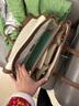 BAGTREE明星同款包包树海豚包轻奢品牌植鞣皮托特包大容量通勤女士电脑包 大号-烤棕色 能装14寸MacBook 高级小众 实拍图