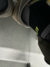 悠途（UTO） 户外跑步袜中筒运动袜徒步登山排汗速干骑行袜保暖袜子 银离子中筒袜-男黑灰(两双装) L (43-45) 实拍图