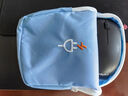 欣沁旅行收纳袋电子数码收纳包手机充电宝数据线收纳 天蓝色 实拍图