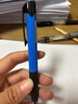 爱好(AIHAO)按动圆珠笔0.7mm原珠笔黑色子弹头办公用品黑色签字笔圆珠笔12支装ah505 实拍图