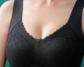 浪莎内衣女无钢圈聚拢防下垂显大胸调整型收副乳无痕文胸罩秋季薄款 实拍图