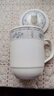 页川百世（YeChuan Best）陶瓷杯带盖景德镇大号茶杯水杯办公室会议杯酒店宾馆水杯 紫微星 实拍图