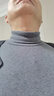 七匹狼【轻暖】秋衣男春季纯棉中高领时尚韩版保暖内衣修身打底长袖上衣 实拍图