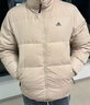 adidas 户外保暖鸭绒羽绒服男女同款秋冬阿迪达斯官方轻运动   米色(推荐选大一码)   XL 实拍图
