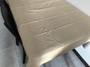 艾薇格子桌布防水防油免洗长方形餐桌布pvc茶几桌垫台布140*180奶黄格 实拍图