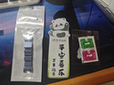 iboann【好评5千+】适用小米手环10/9表带磁吸小米8手环腕带金属米兰尼斯小米手环9NFC陶瓷版智能手表带 蓝色【微醺小狗】可爱镭雕 适用：小米手环8/9/9陶瓷版表带 实拍图