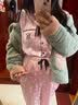 维多利亚的秘密 维密月光绸丝滑女士睡衣套装舒适家居服 10T1嫩粉色-56412 11256412 XS 实拍图