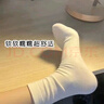 【白色堆堆袜】袜子女中筒袜百搭纯色森系无骨袜学生秋冬月子袜 随机款式 1双 均码 C字长筒袜 实拍图