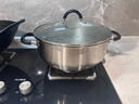 凌丰（LINKFAIR）火锅专用锅鸳鸯锅不锈钢汤锅电磁炉锅燃气通用 6L单味火锅【适合5-8人】 30cm 实拍图