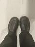 ZCVRR软底乐福鞋女2025春夏季新款复古百搭jk单鞋配裙子英伦风小皮鞋女 黑色 40 (250mm) 实拍图