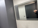摩霄 智能镜酒店卫生间化妆镜触摸屏防雾卫浴镜600*800mm两键三色时间 实拍图