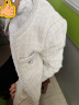 百图betu女装新款冬款毛衣复古渐变半高领宽松慵懒风毛衣女2311T3 粉红 XS 实拍图