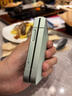 三星【官方直供】 Galaxy Z Flip6 AI手机 折叠屏手机 智能外屏 双卡 掌心折叠手机 青薄荷 12GB+256GB 7天机 准新 无免息直降 实拍图