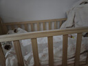 圣贝恩（sepeon）婴儿床实木无漆儿童床摇篮欧式拼接移动多功能bb摇篮新生儿宝宝床 大裸床 实拍图