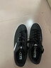 安踏男鞋板鞋男皮革面休闲运动鞋2025冬季新款平板小白鞋潮流滑板鞋男 黑-8053 41 实拍图