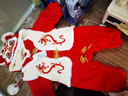 翼纸鸢婴儿衣服秋冬季过年喜庆衣服2024新款宝宝连体衣拜年服新年装 2370双龙+帽子 90码建议11-13个月宝宝 实拍图