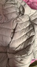 巴拉巴拉童装儿童排骨羽绒服男童女童亲子装轻薄内胆2025年新款冬装外套 月光灰-连帽-白鸭绒 清洁度1000+ 160 充绒量68g-成人可穿 实拍图