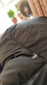 君羽户外羽绒服男加厚800蓬白鹅绒运动经典色保暖鹅绒服F52131 黑色-黑色 L （推荐136-150斤） 实拍图