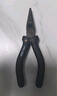 得力（deli）home系列家用尖嘴钳铬钒钢夹持钳手柄包胶断线钳钢丝钳6英寸 实拍图