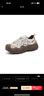 骆驼（CAMEL）登山鞋休闲鞋女3.0闪电丑萌鞋 L24A202722R 米/银/咖(加绒) 36 实拍图